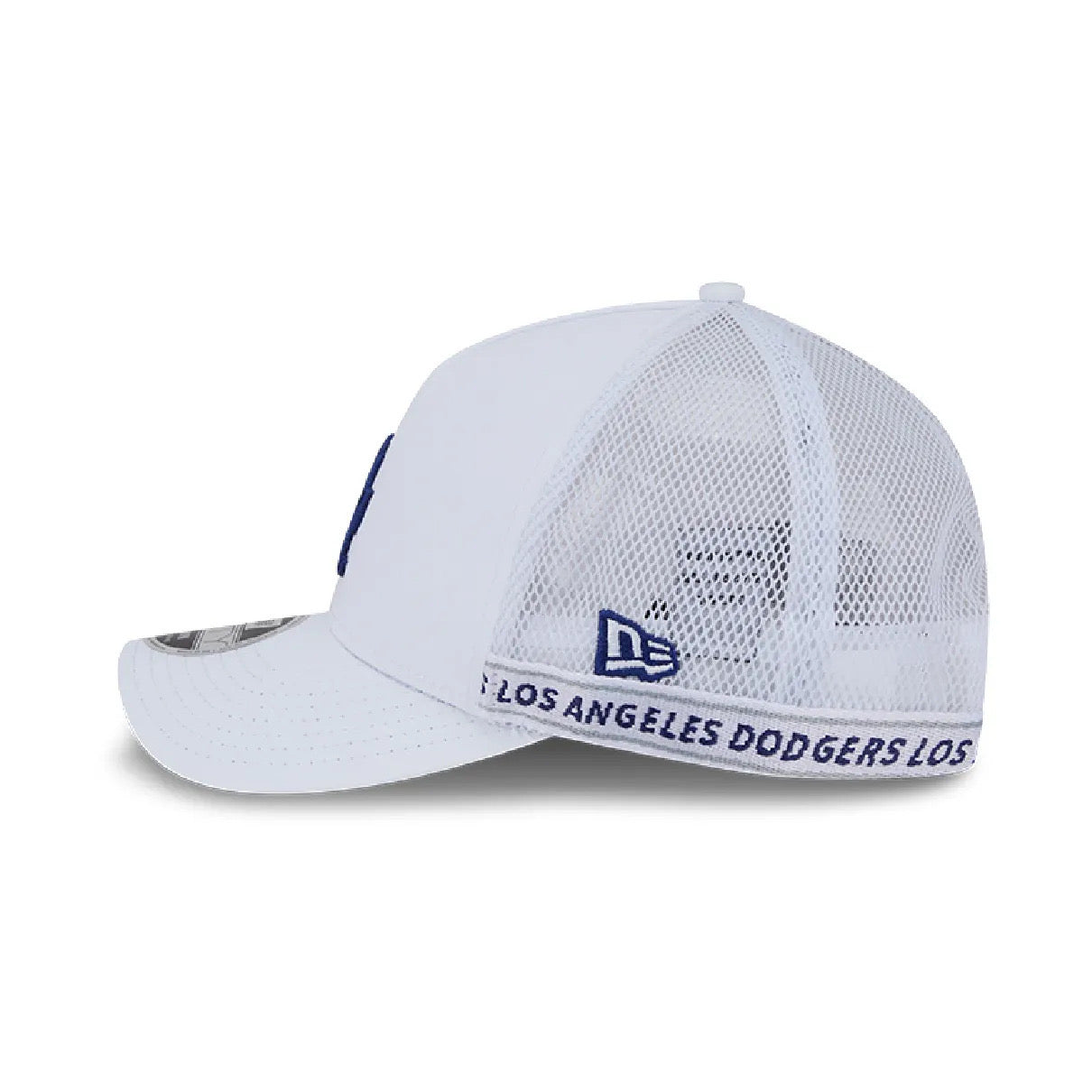 9FORTY AF CROWN LA DODGERS WHITE BLUE LOGO