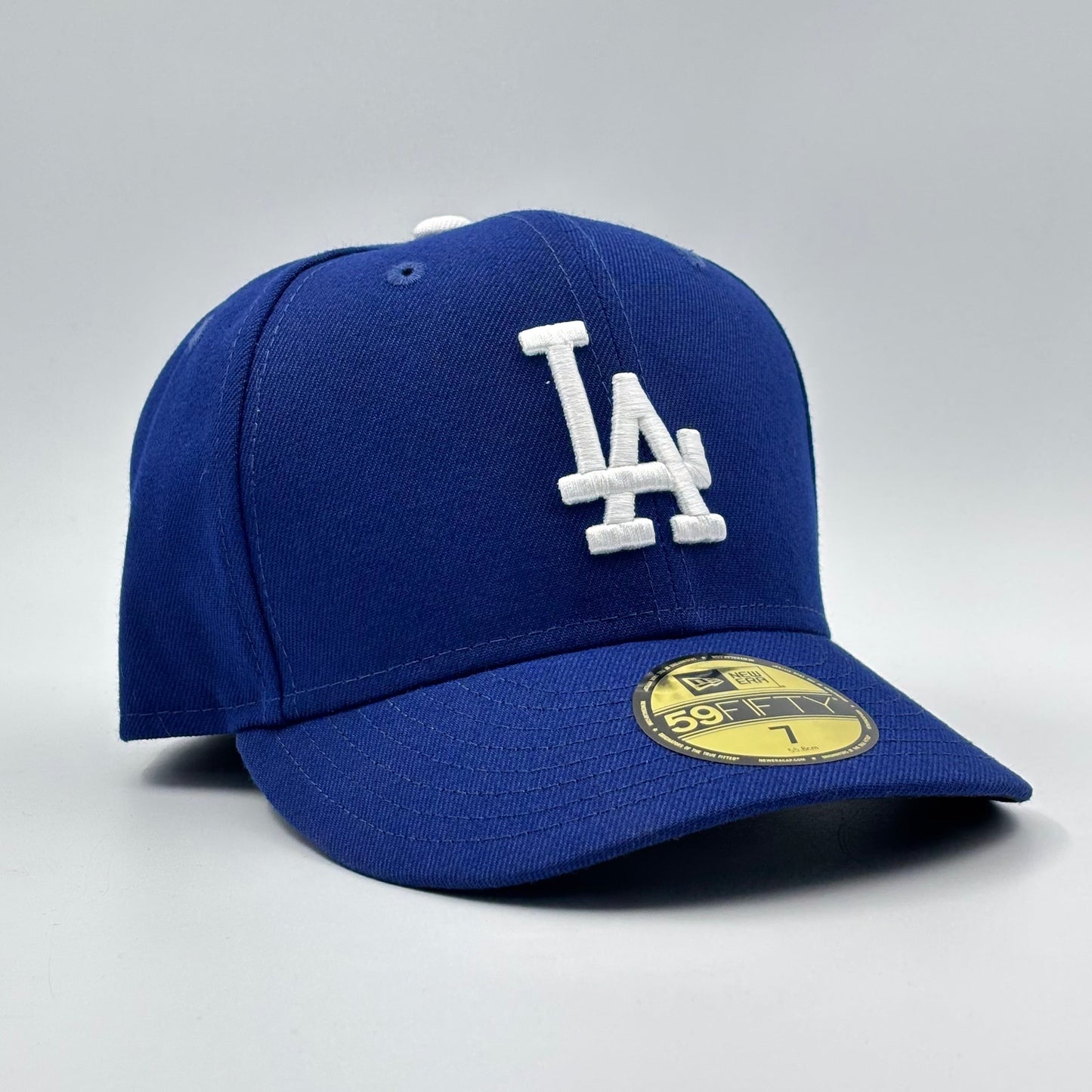 59FIFTY LA DODGERS ROYAL CLASICA WHITE LOGO