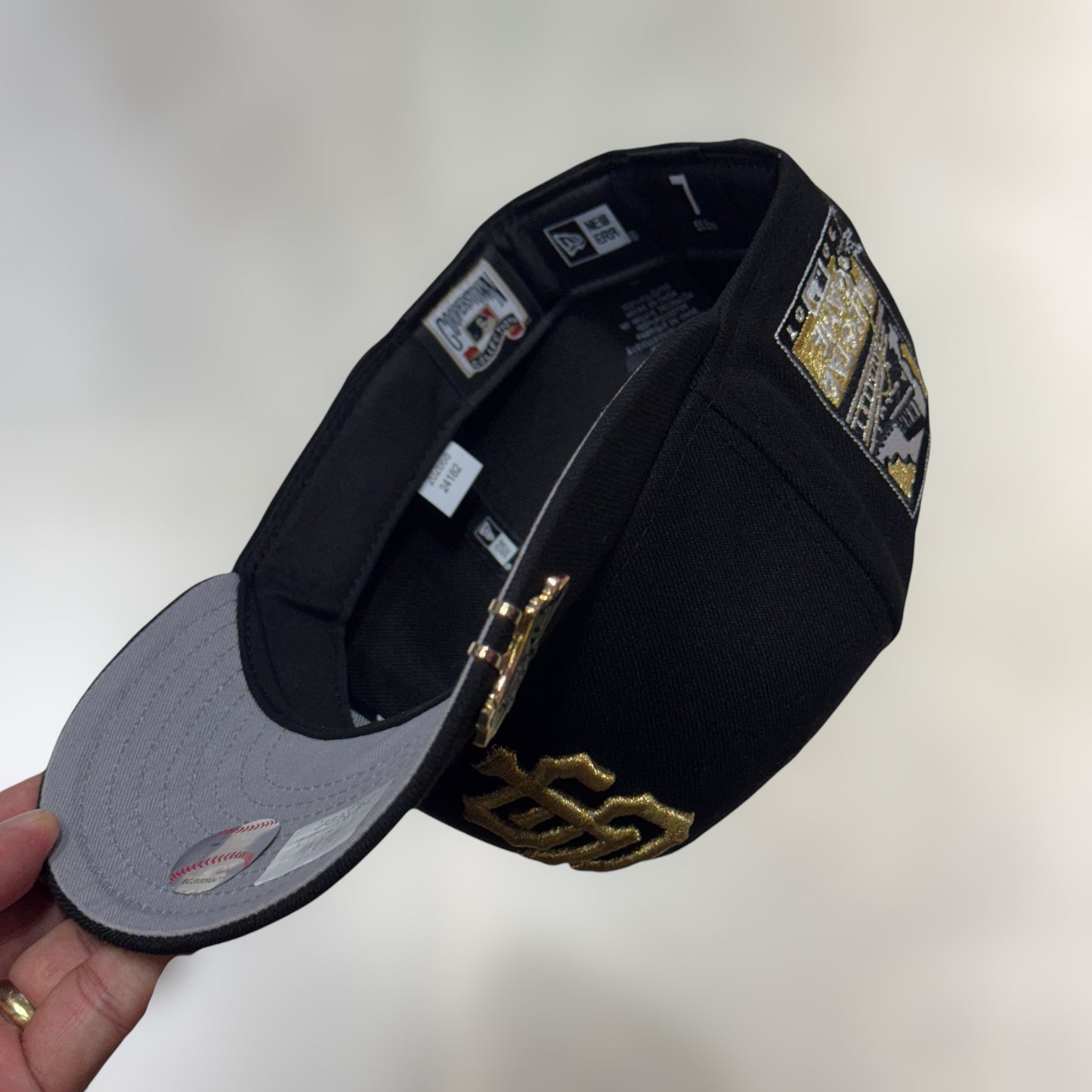 59FIFTY SAN FRANCISCO GIANTS BLACK GOLD LOGO 2007