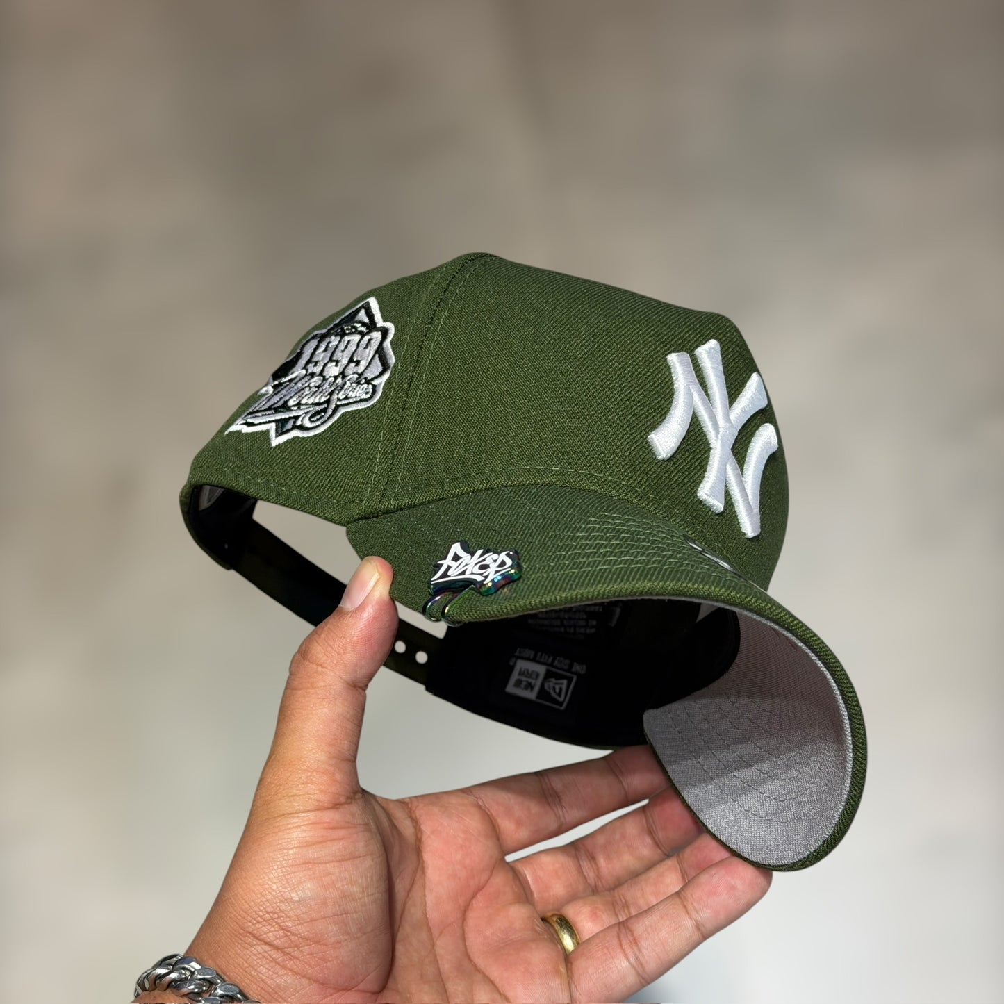 9FORTY A FRAME NY YANKEES MOSS GREEN