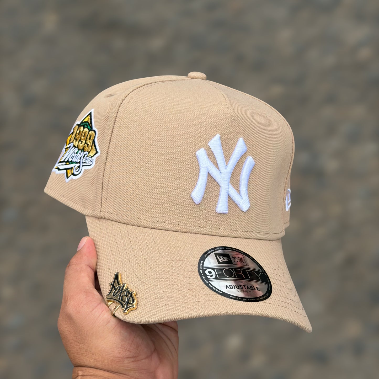 9FORTY NY YANKEES AFRAME BEIGE