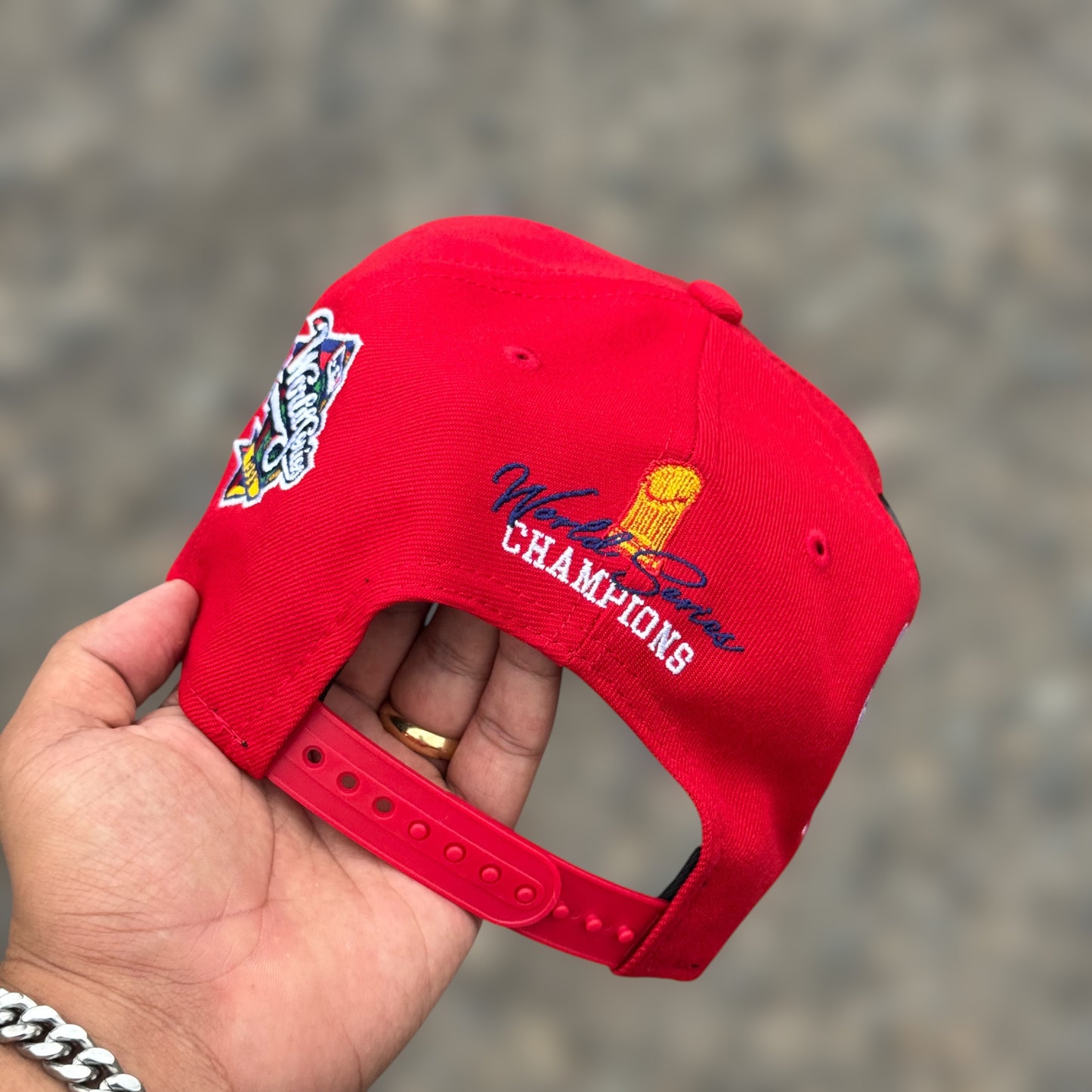 9FIFTY NY YANKEES RED FULL PATCH