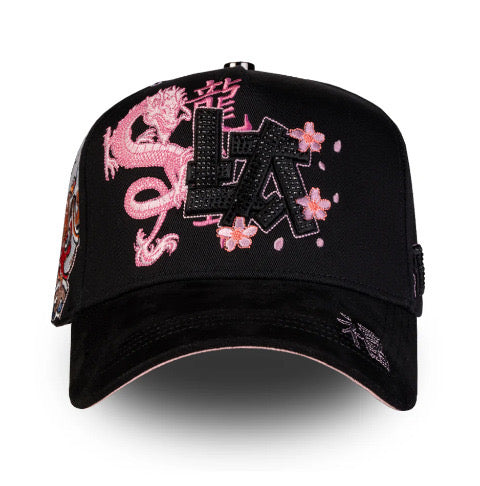 BELICA RICO HATS LA JAPAN GOOD LUCK BLACK