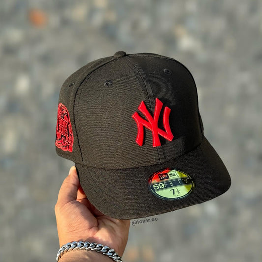 59FIFTY NY YANKEES BLACK RED SUBWAY 2000