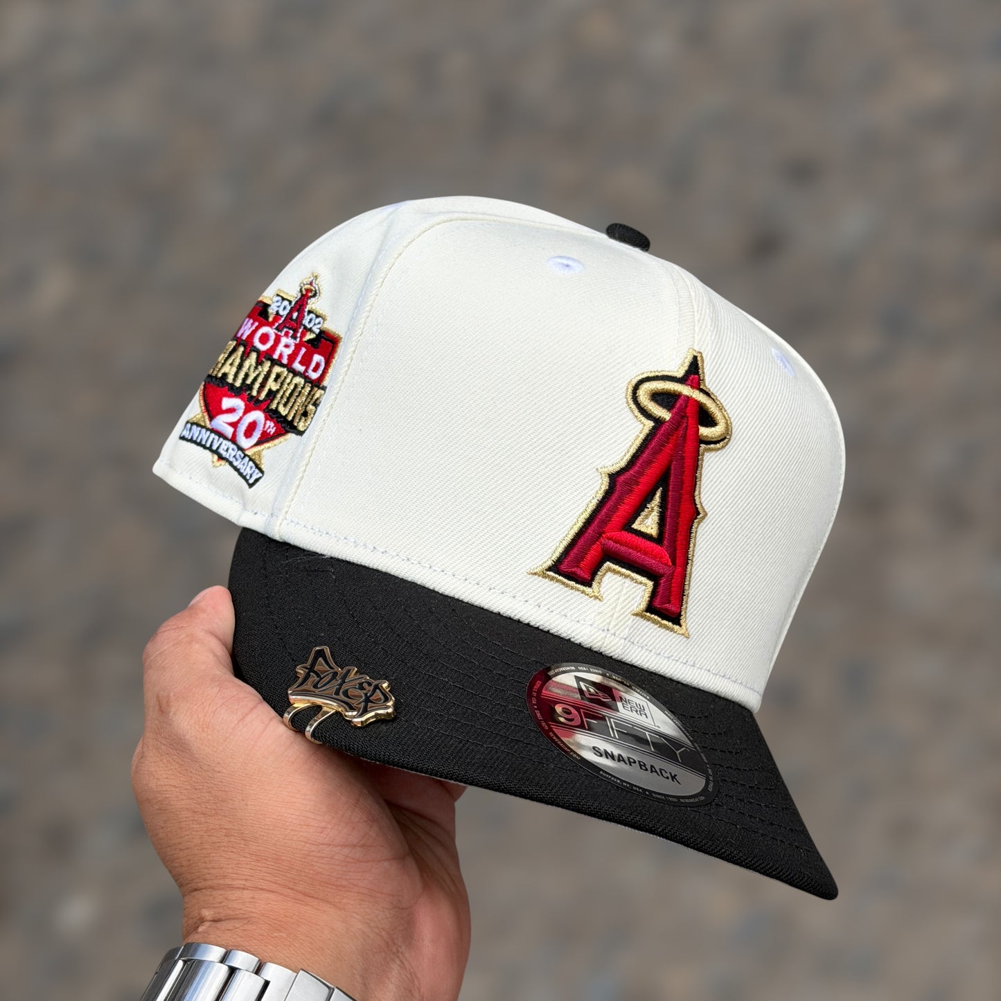 9FIFTY ANGELS WHITE BLACK WS