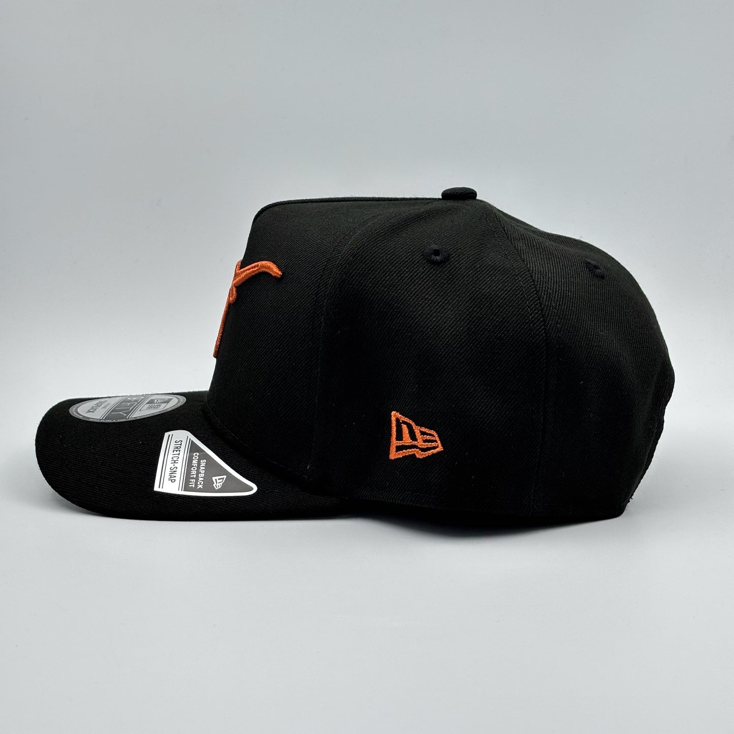 9FIFTY TEXAS BLACK ORANGE LOGO
