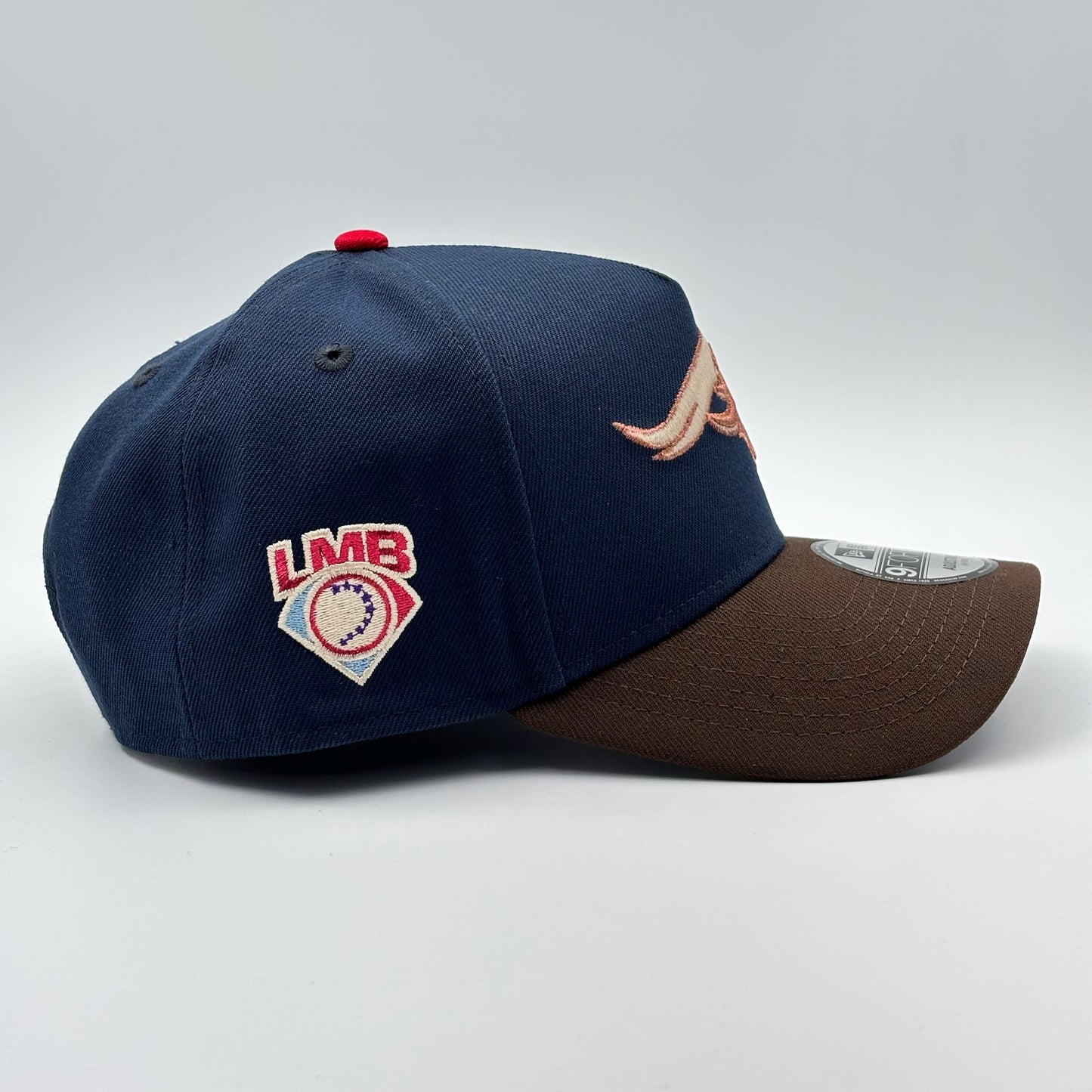 9FORTY PERICOS AF NAVY BROWN LOGO