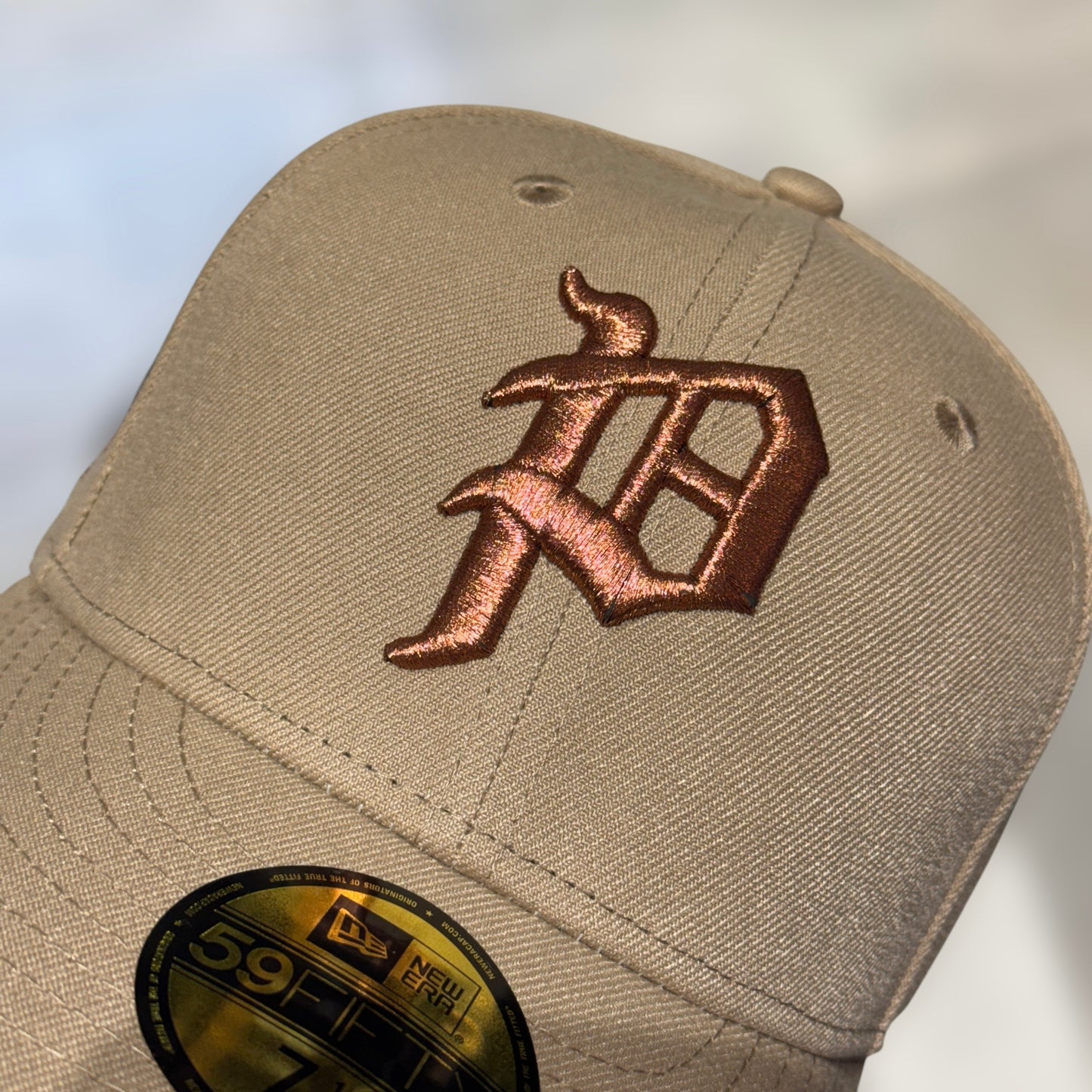 59FIFTY PHILLIES KHAKI BRONZE LOGO
