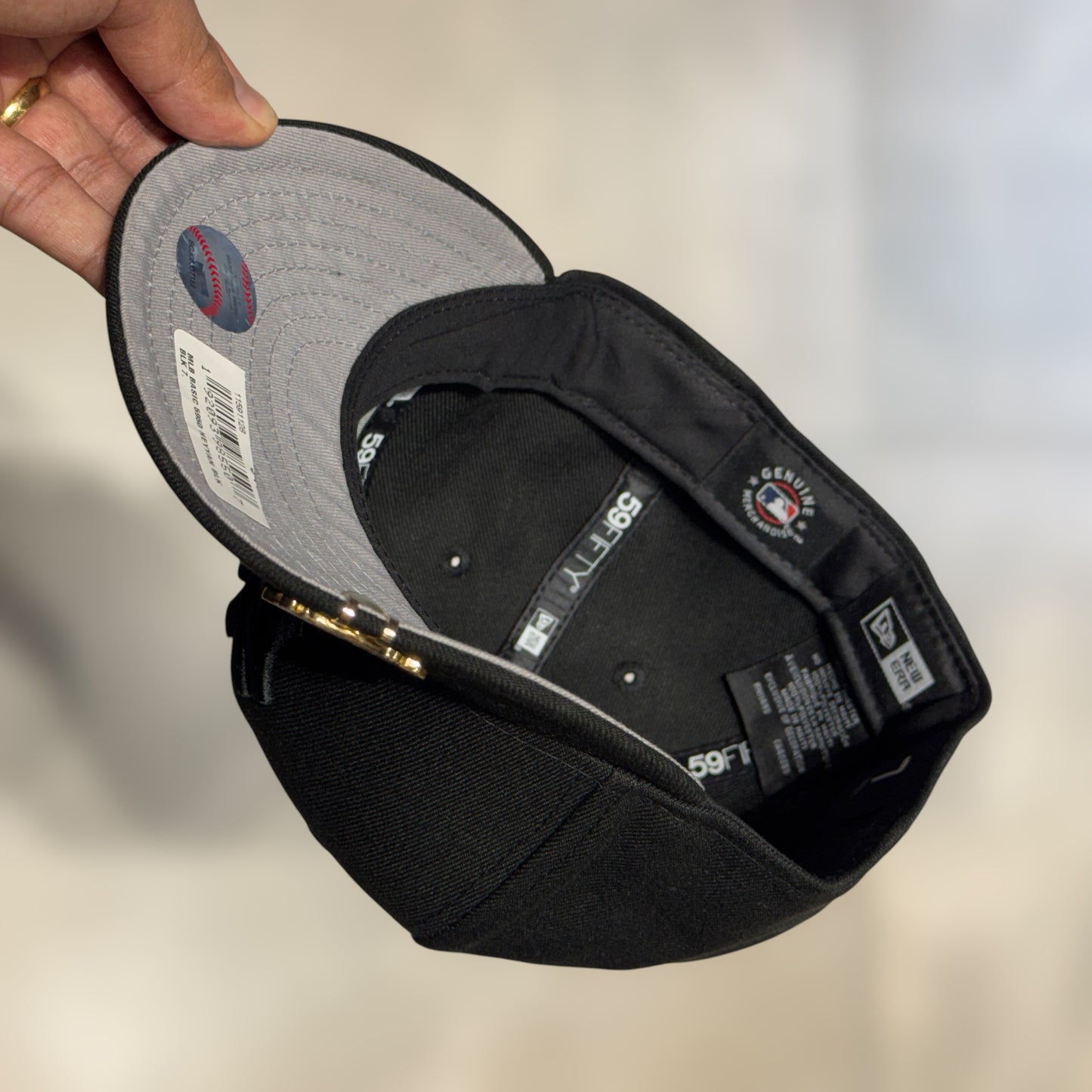 59FIFTY NY YANKEES BLACK ON BLACK