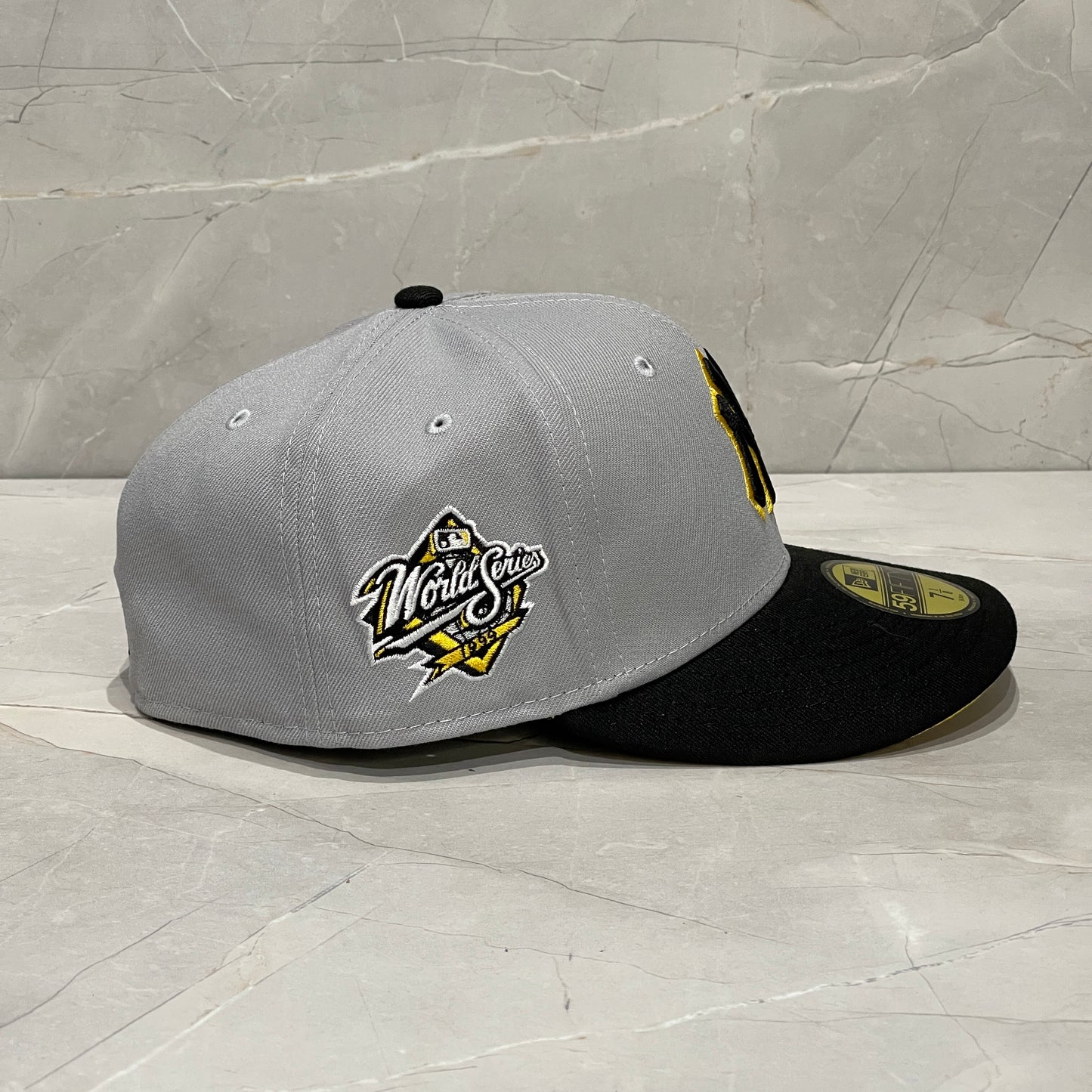 59FIFTY NY YANKEES GREY VISER BLACK WS 1999