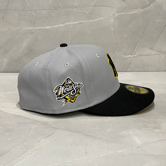 59FIFTY NY YANKEES GREY VISER BLACK WS 1999