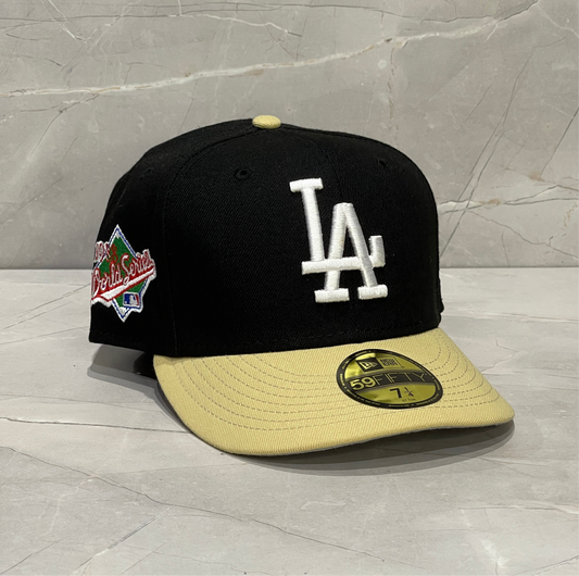 59FIFTY LA DODGERS BLACK/CAQUI WS 1988
