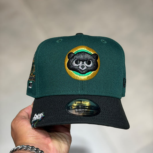 9FIFTY CHICAGO CUBS DARK GREEN BLACK VISOR
