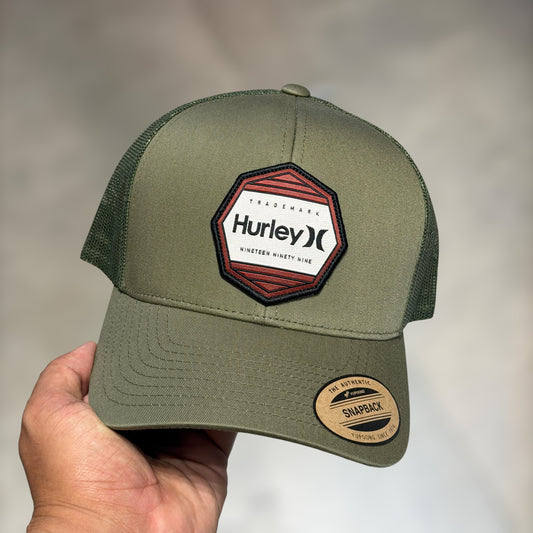 Hurley trucker dark green