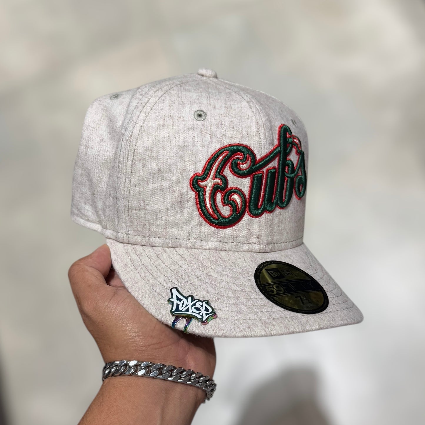 59FIFTY CHICAGO CUBS BEIGE UNDERVISOR FIELTRO