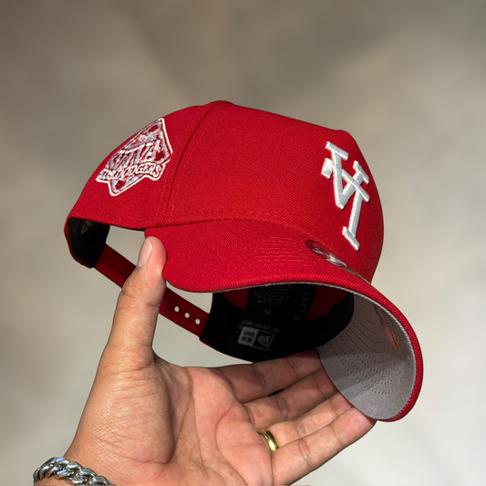 9FORTY A FRAME LA DODGERS RED UPSIDE LOGO