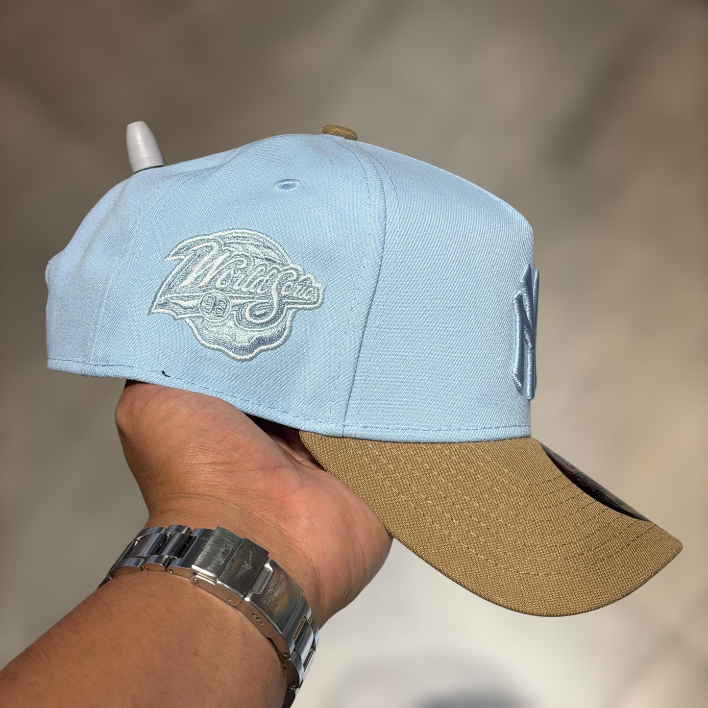 9FORTY A FRAME NY YANKEES SKYBLUE/ KHAKY