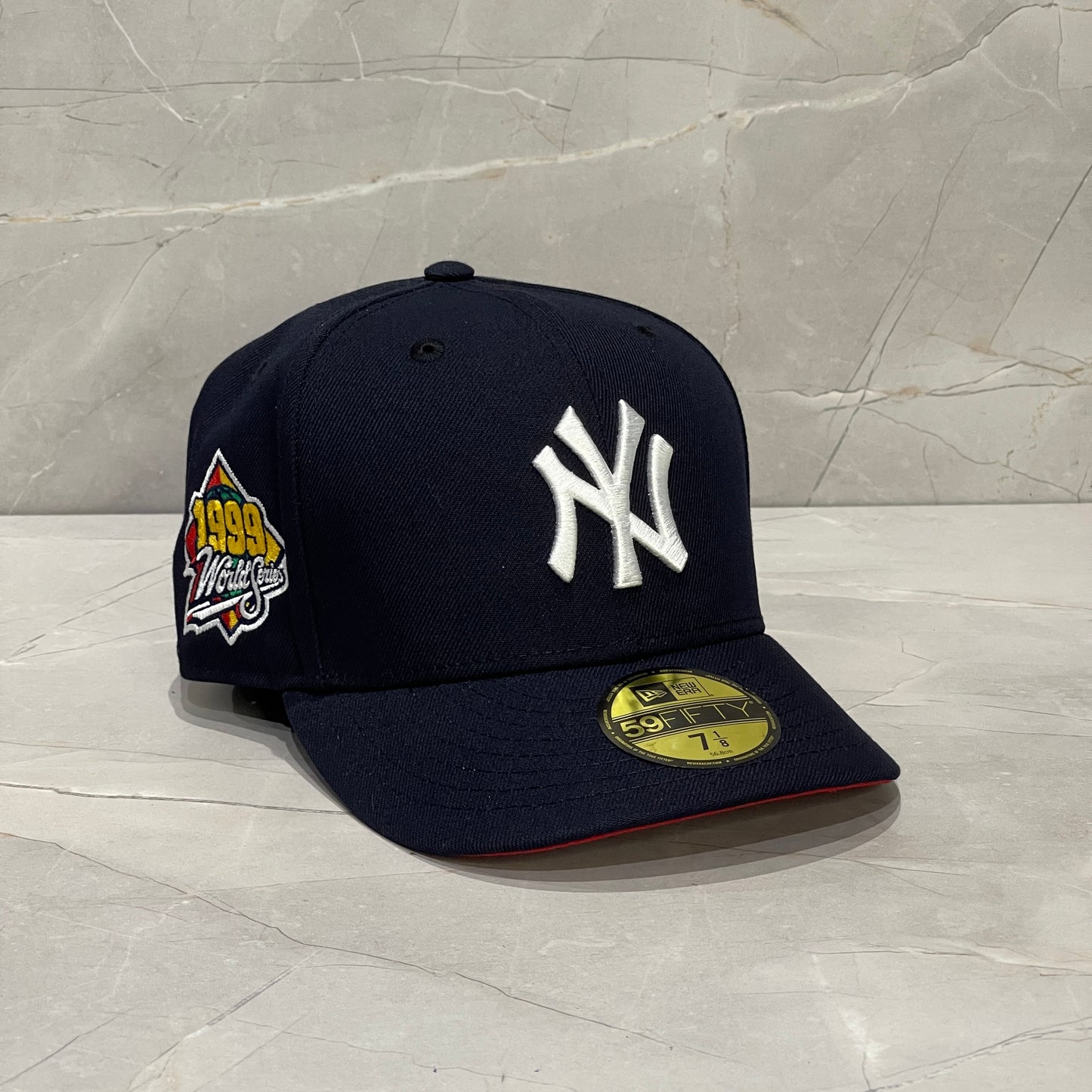 59FIFTY NY YANKEES NAVY/RED WS 1999