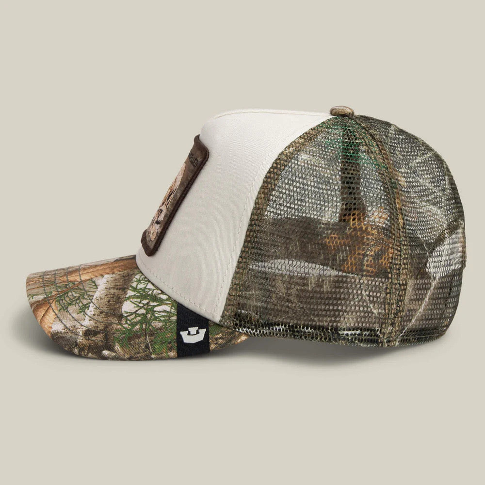 GOORIN BROS CANCELLED BEIGE VISOR CAMO
