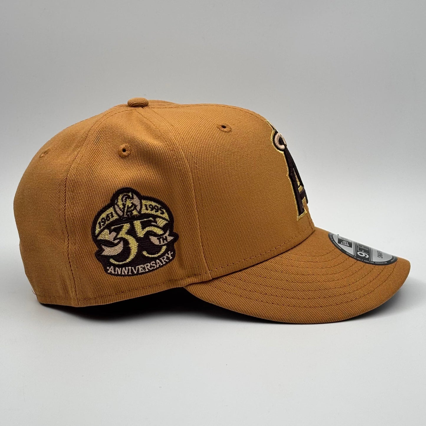 9FIFTY ANGELS CAQUI GOLD LOGO 35TH
