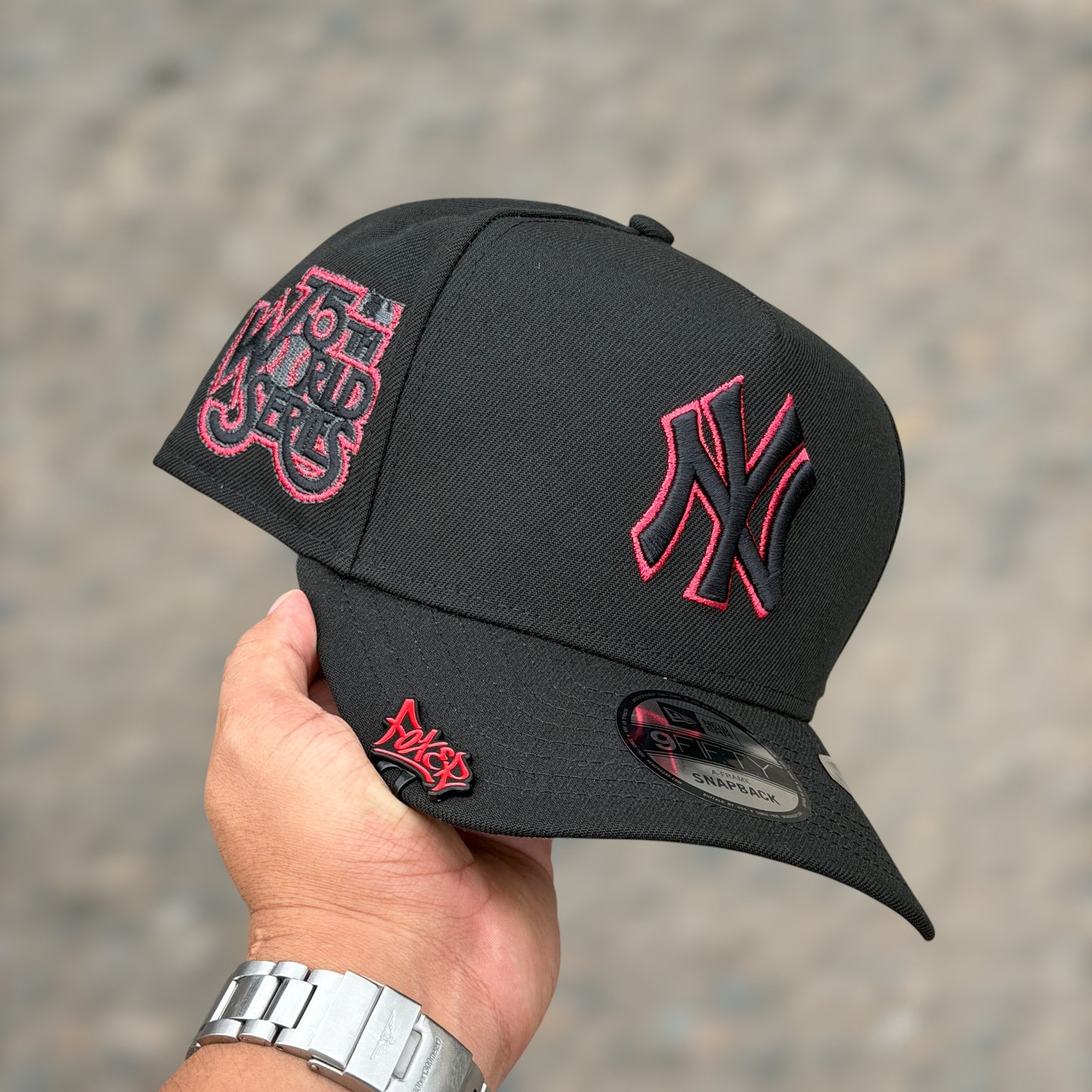 9FIFTY NY YANKEES AFRAME BLACK OUTLINE