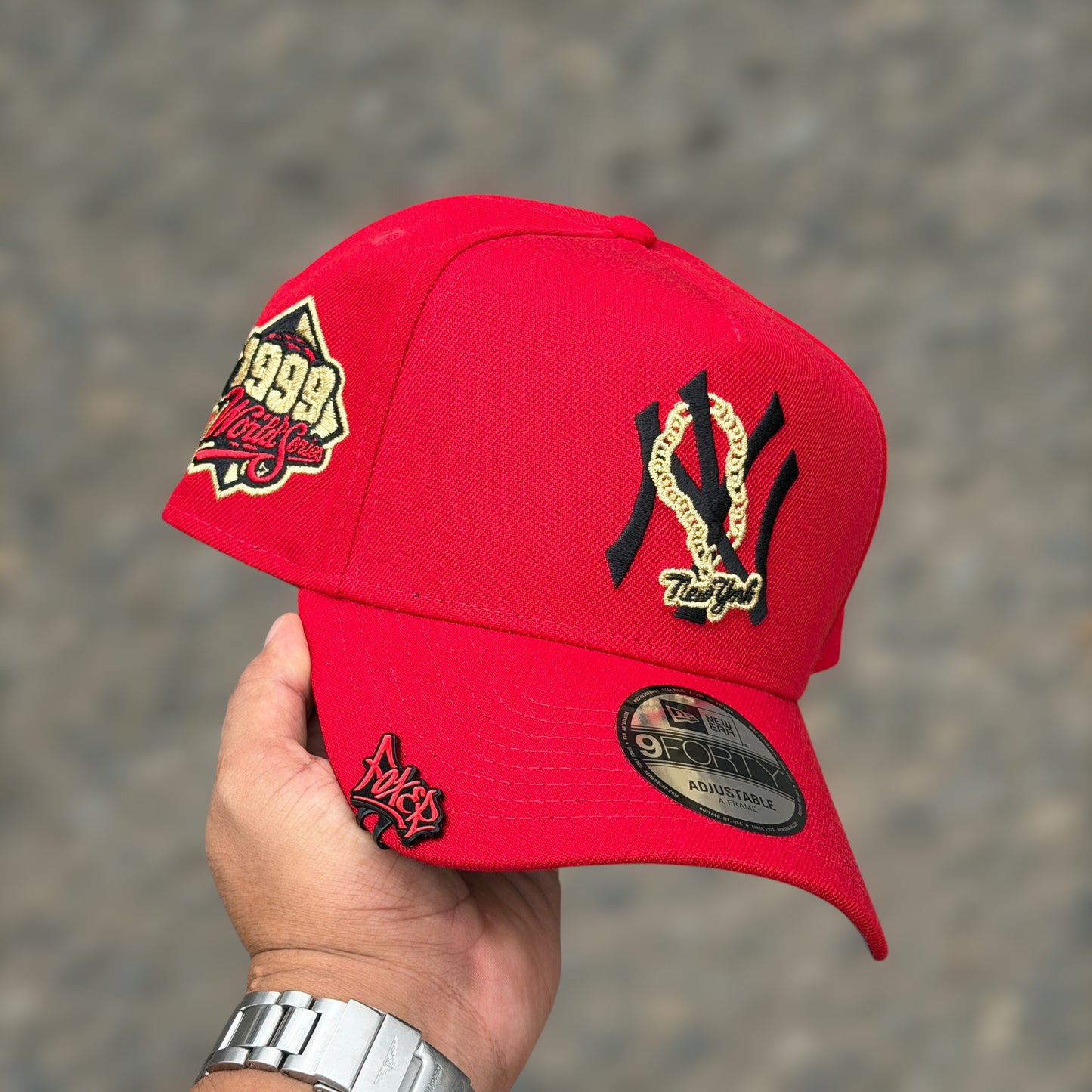 9FORTY NY YANKEES RED GOLD CHAIN