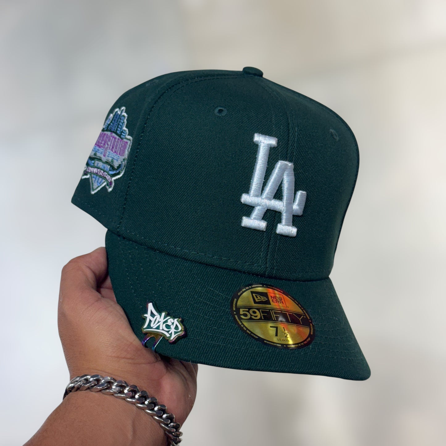 59FIFTY LA DODGERS DARK GREEN HATCLUB EXCLUSIVE