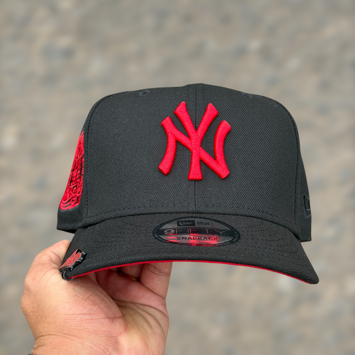 9FIFTY NY YANKEES BLACK RED LOGO