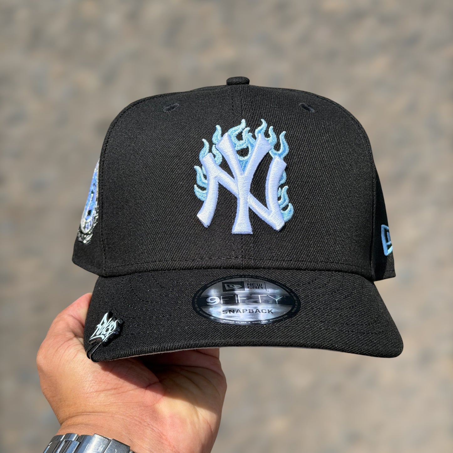 9FIFTY NY YANKEES FLAMES SKYBLUE