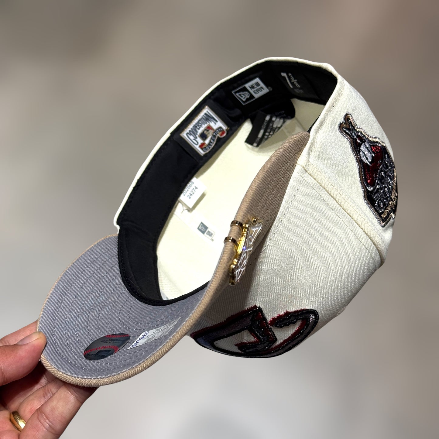 59FIFTY ARIZONA DIAMONDBACK BEIGE VISERA CAQUI 1998