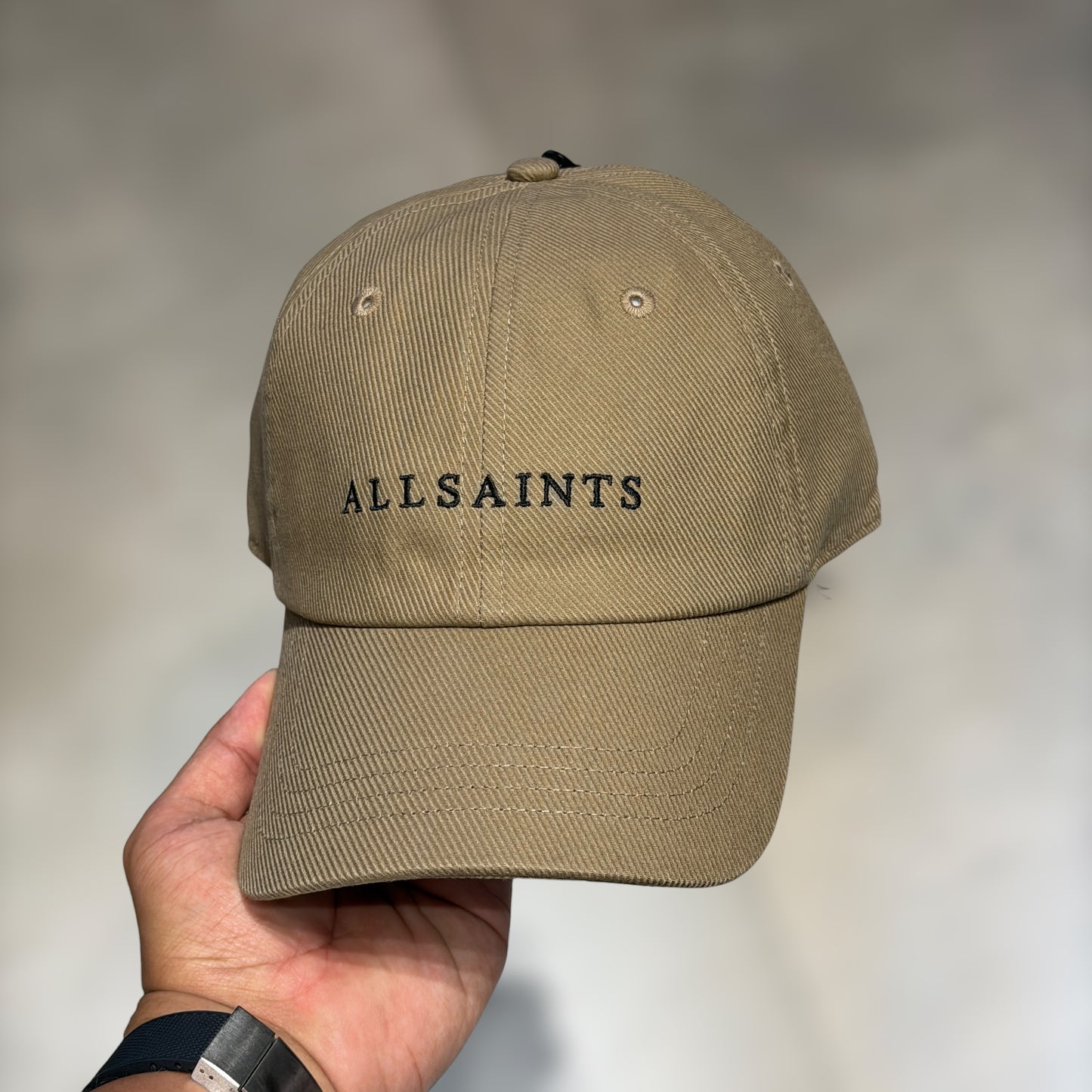 ALL SAINTS logo khaki
