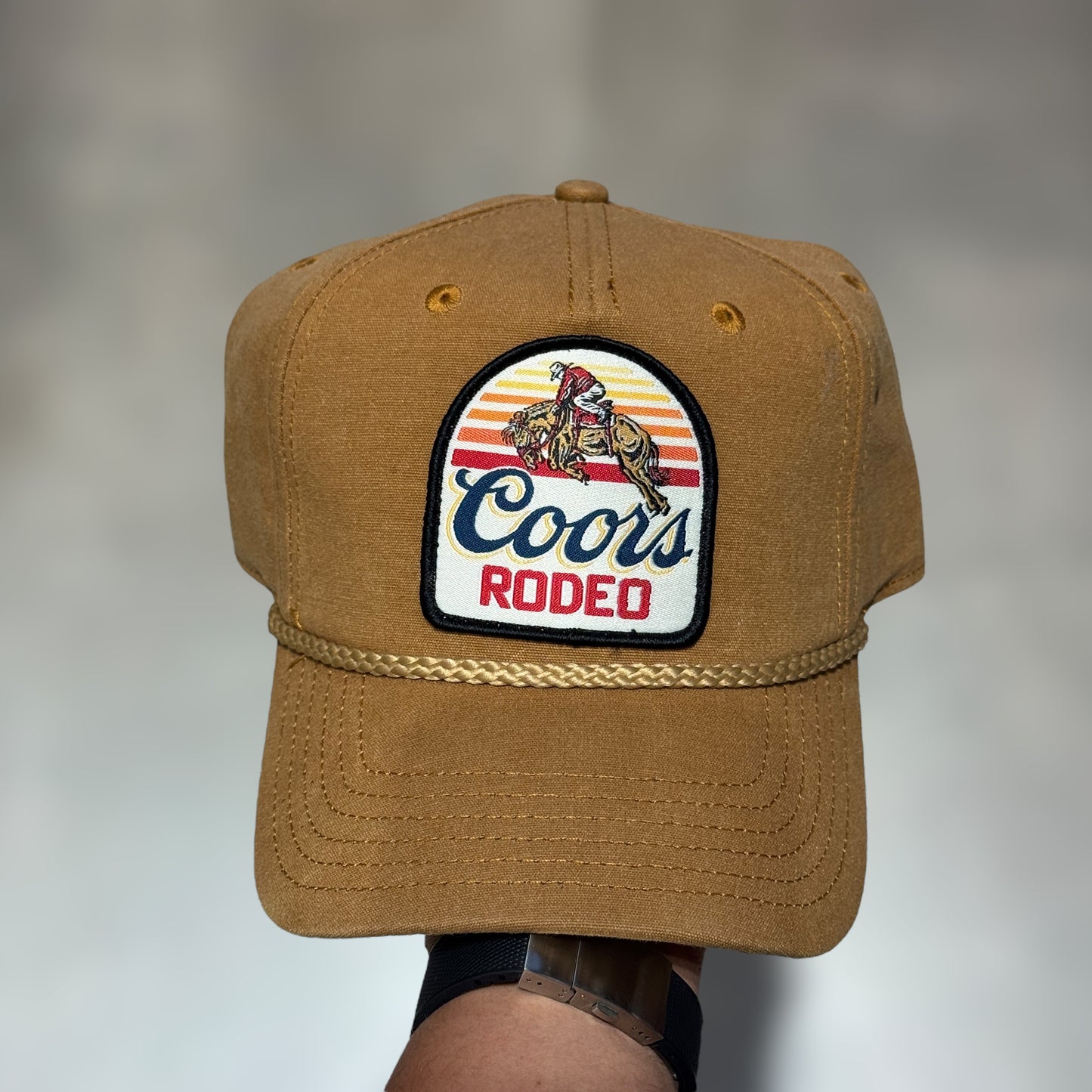 GORRA COORS RODEO BROWN SIN MALLA