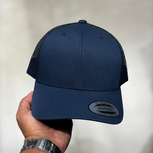 YUPOONG FLEXFIT Navy llana para bordados
