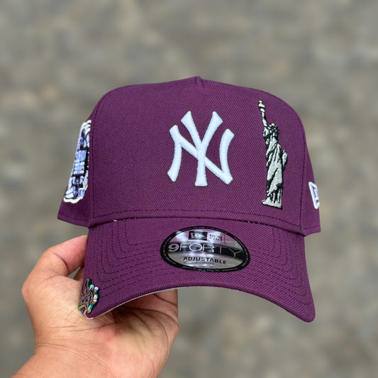 9FORTY NY YANKEES STATUE PURPLE