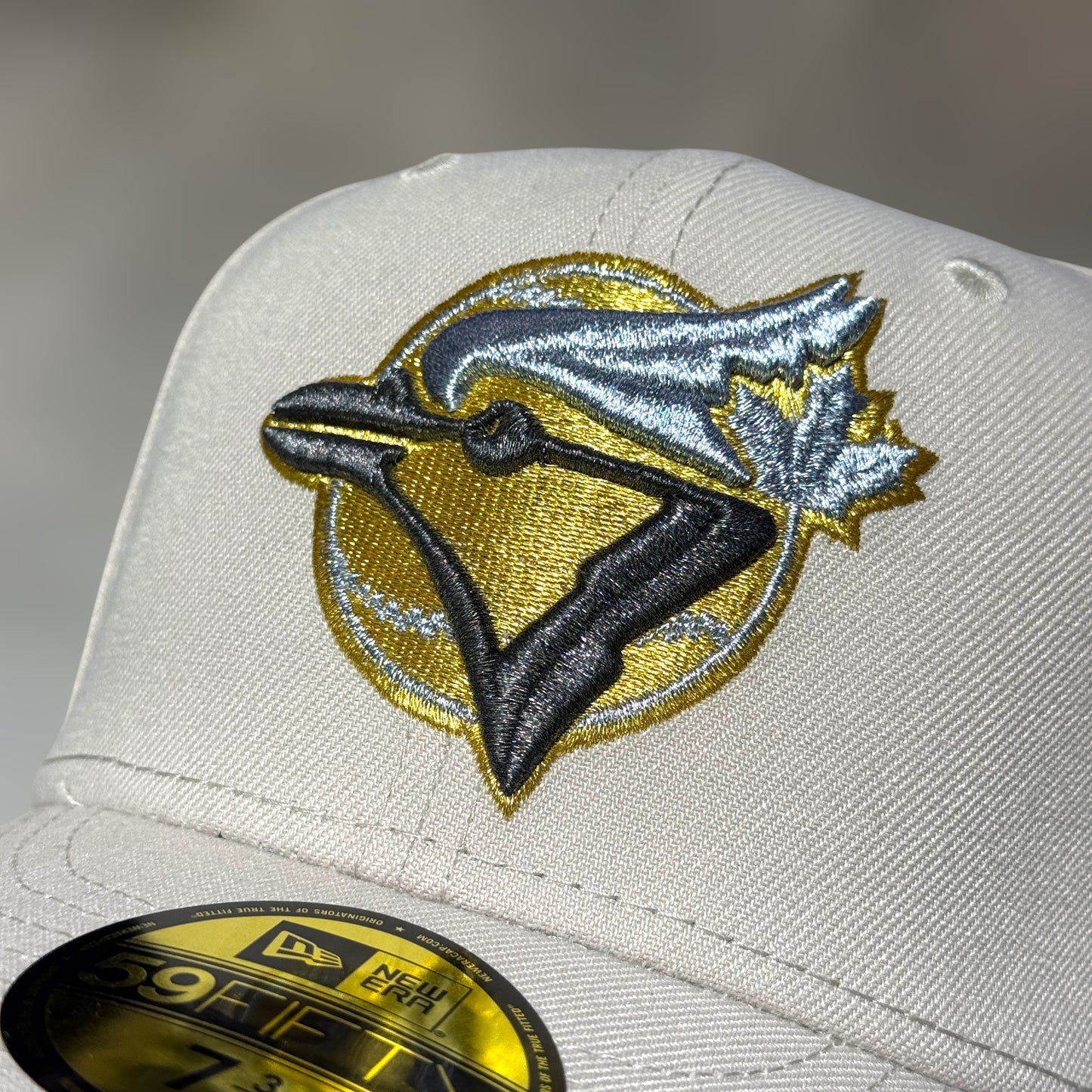 59FIFTY TORONTO BLUE JAYS BEIGE UNDERVISOR SKYBLUE WS 1993
