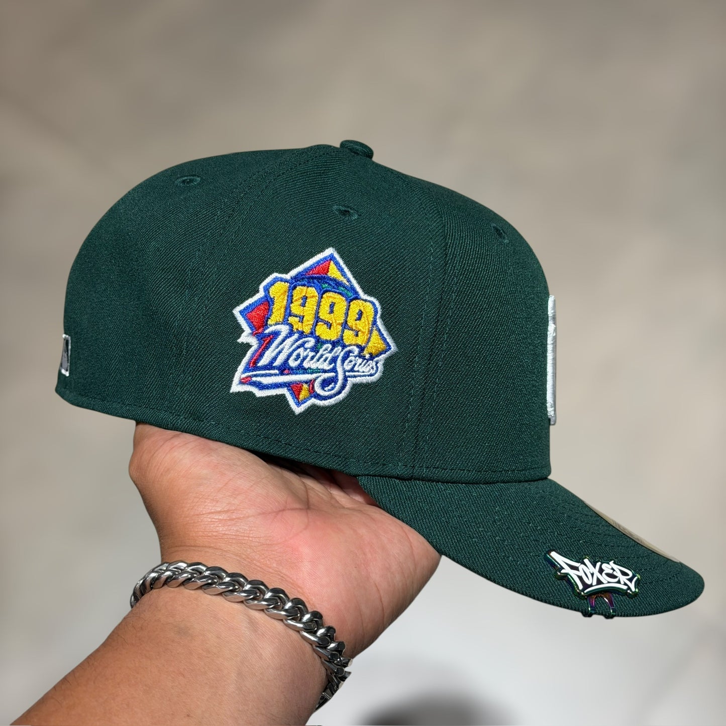 59FIFTY NY YANKEES DARK GREEN WS 1999