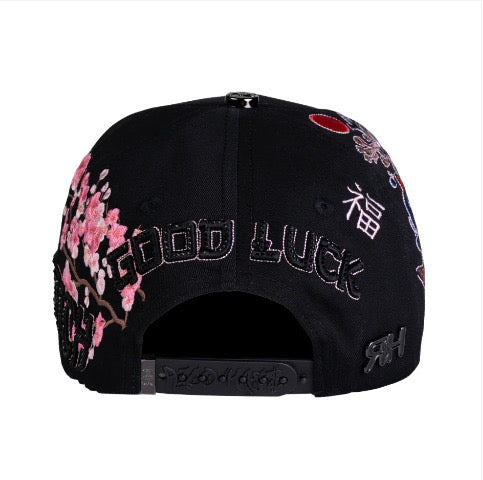 BELICA RICO HATS LA JAPAN GOOD LUCK BLACK