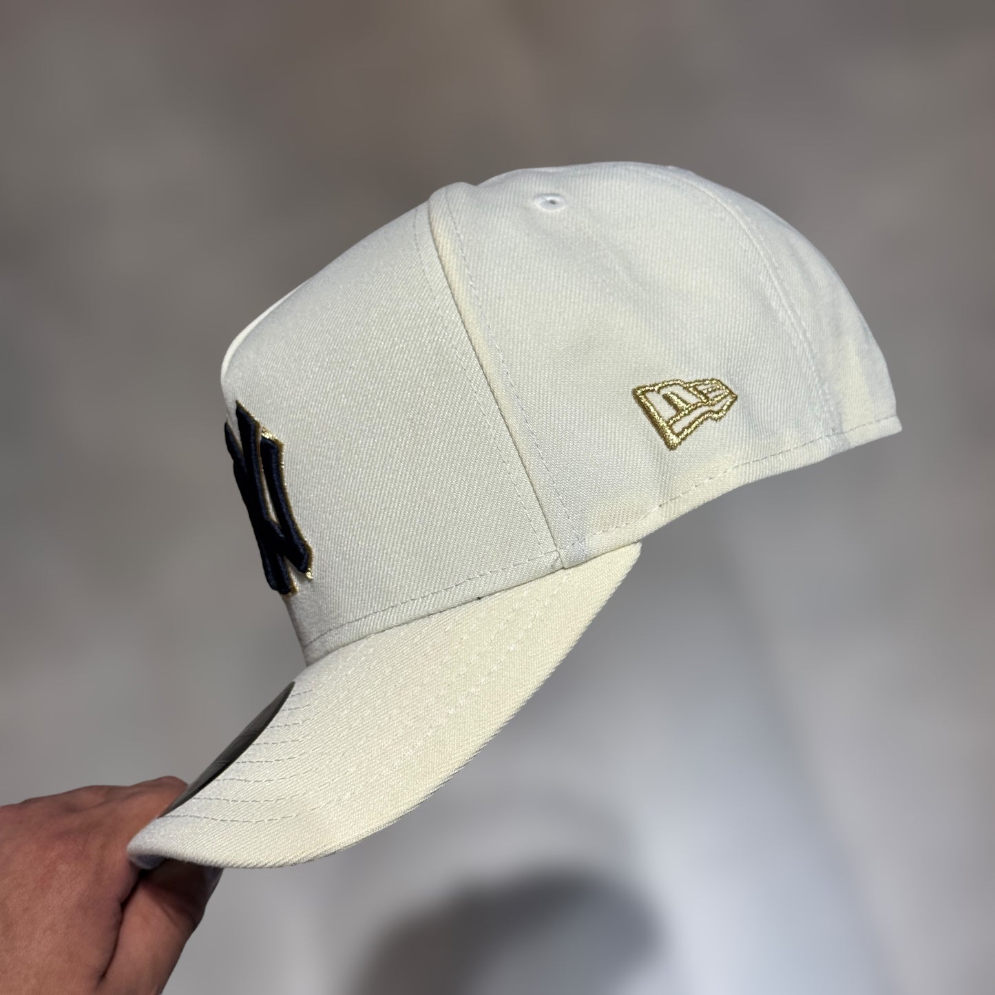9FIFTY NY YANKEES BEIGE NAVY LOGO WS 1998