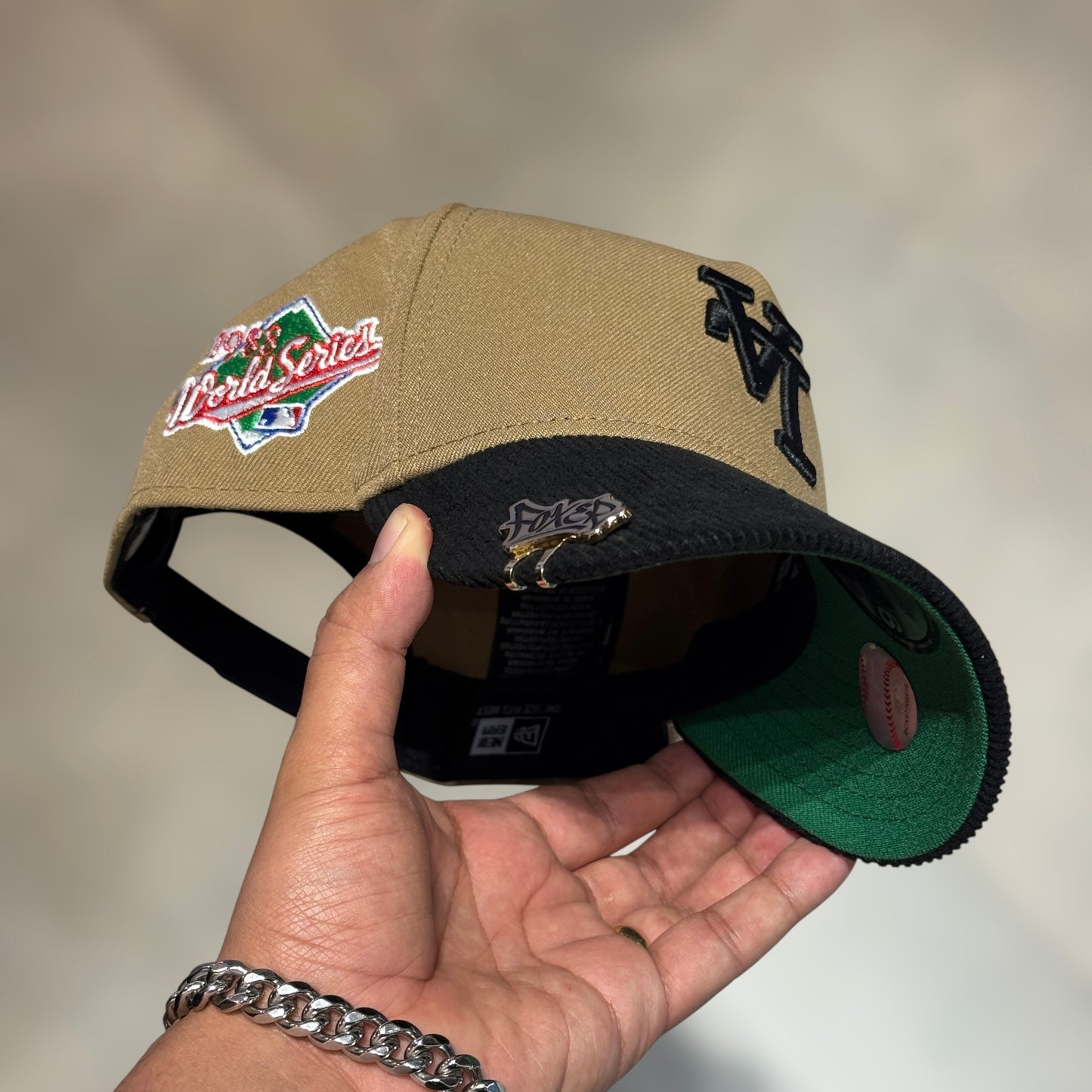 9FIFTY LA DODGERS BROWN BLACK VISOR WS