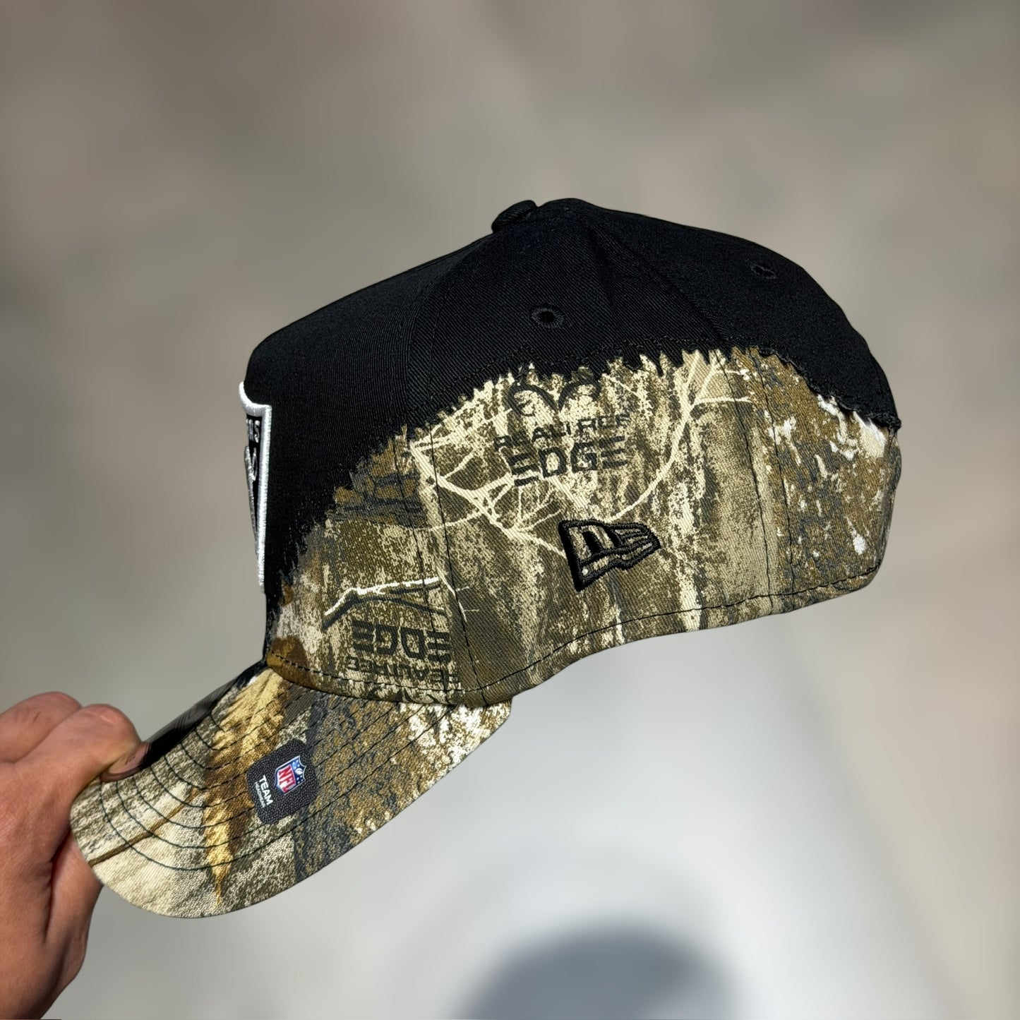 9FORTY A FRAME RAIDERS BLACK CAMO TEAR AWAY