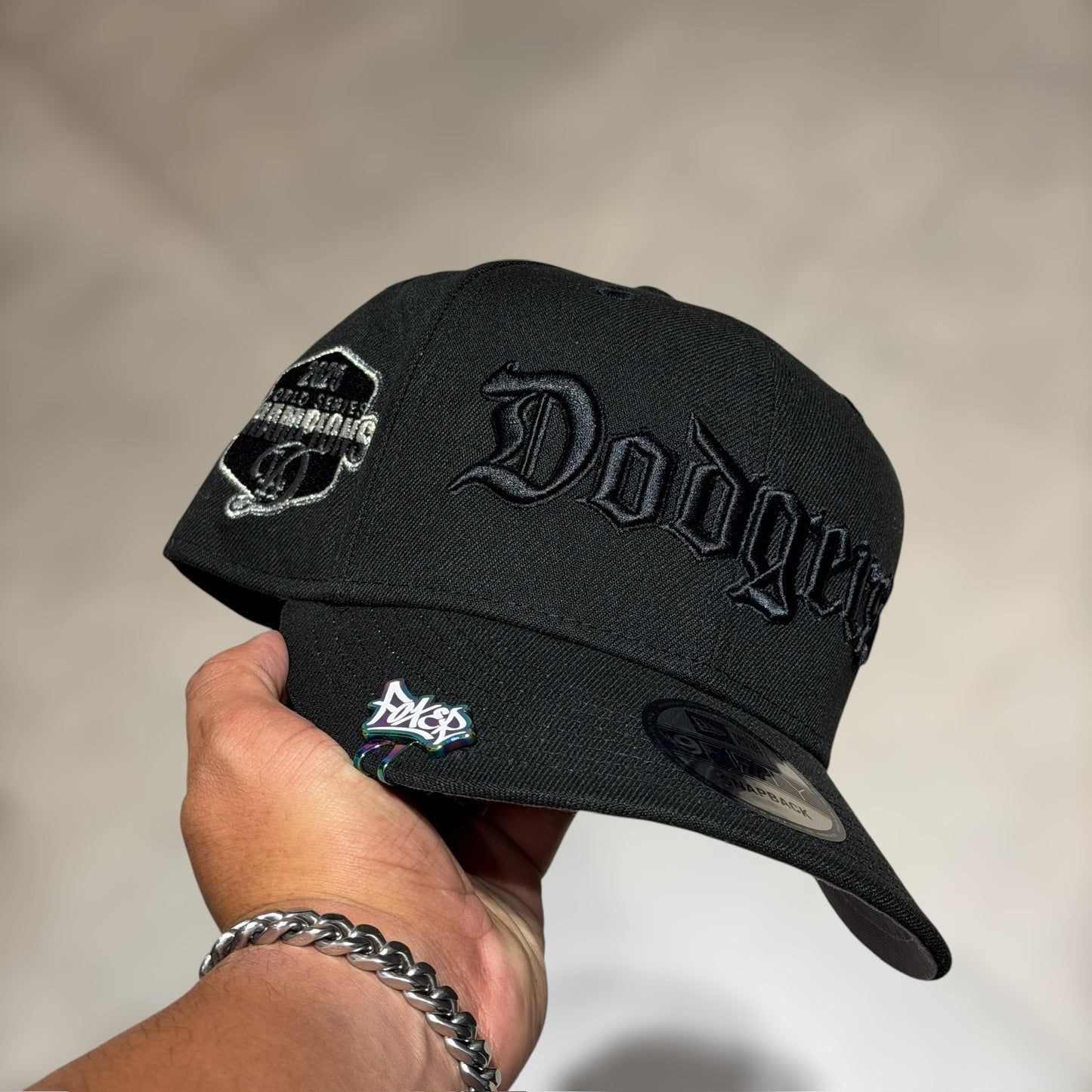 9FIFTY LA DODGERS BLACK ON BLACK