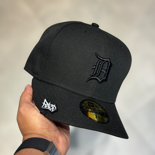 59FIFTY DETROIT TIGER BLACK ON BLACK