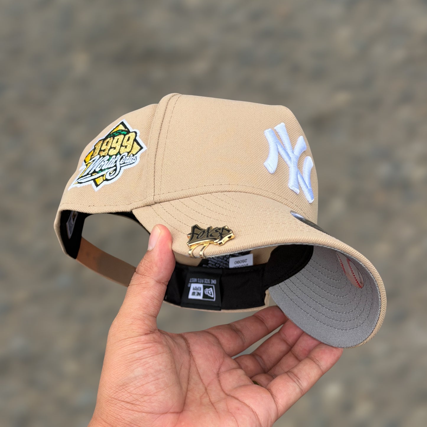 9FORTY NY YANKEES AFRAME BEIGE
