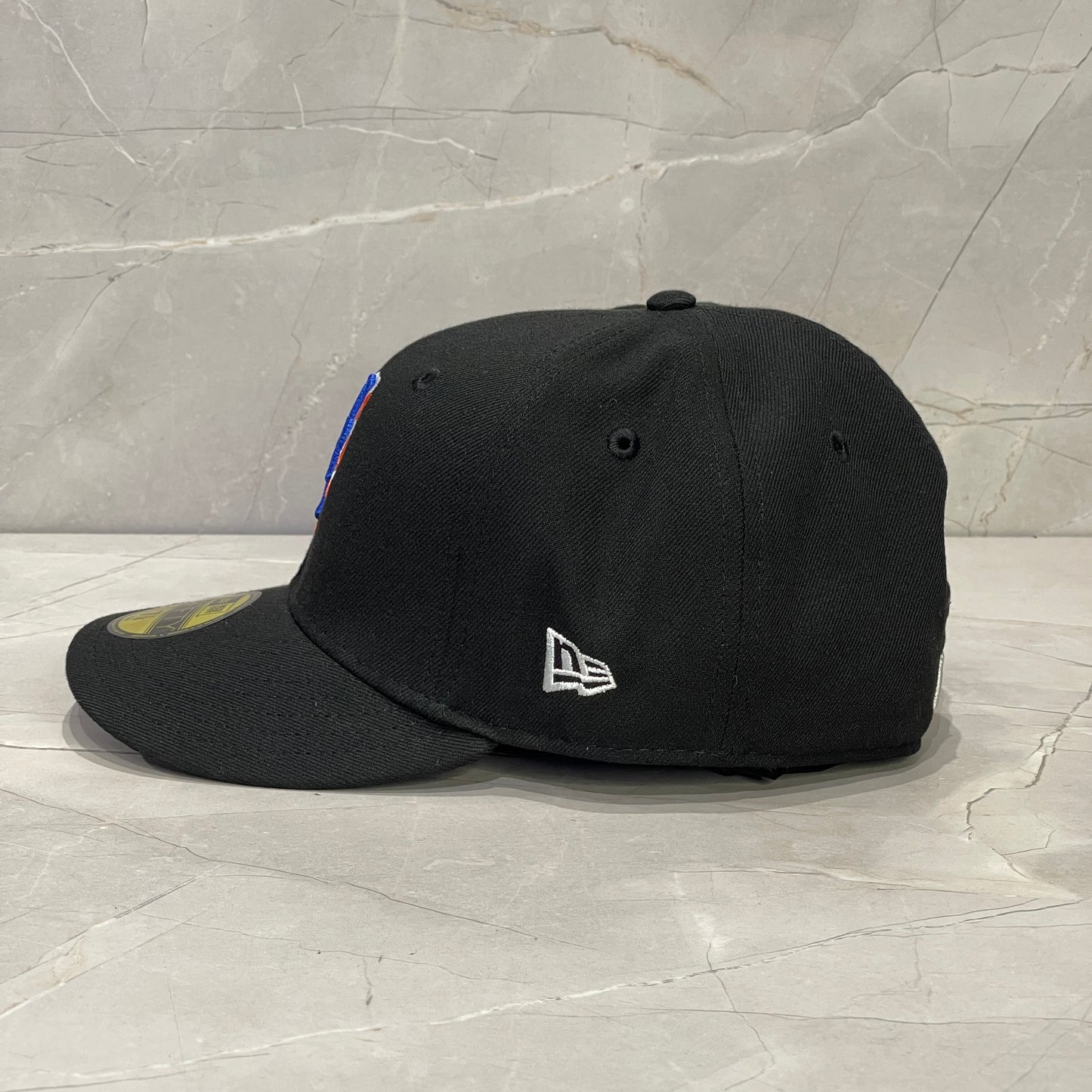 59FIFTY NY METS BLACK ORANGE LOGO