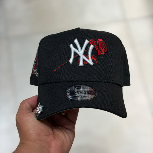 9FORTY A FRAME NY YANKEES BLACK ROSE