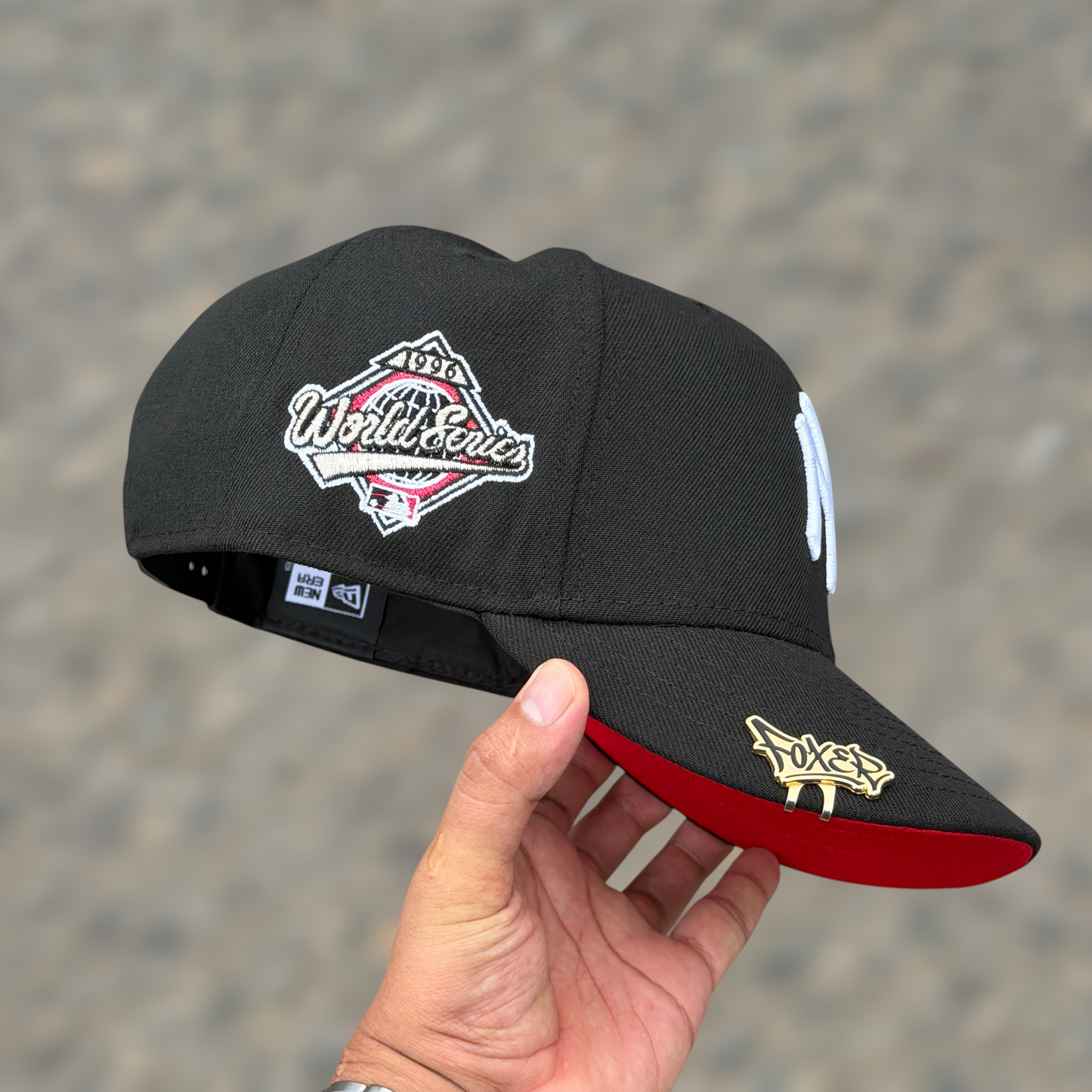 9FIFTY ANGELS BLACK RED LOGO