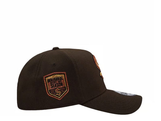9FORTY A FRAME SEATTLE MARINERS BROWN GOLD LOGO