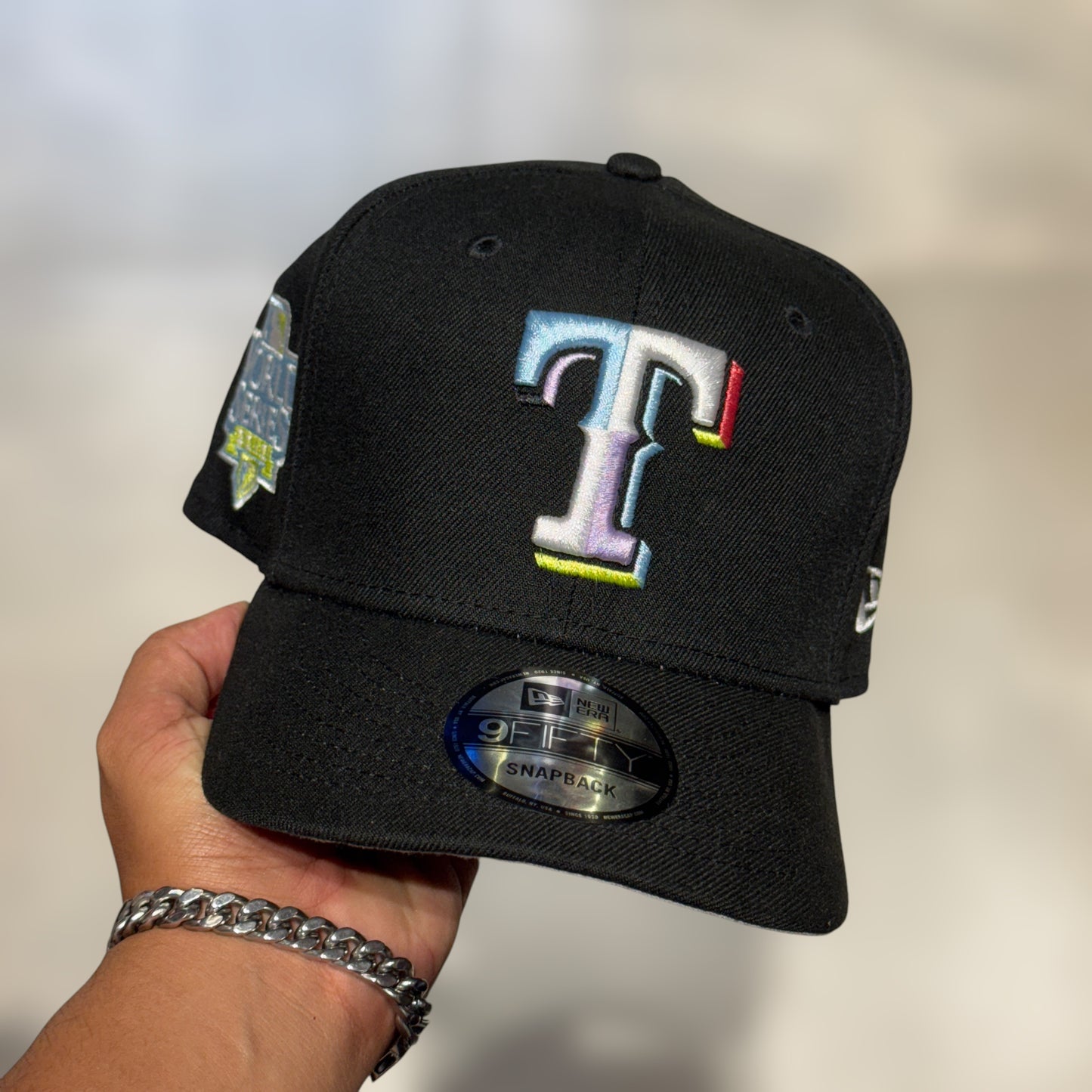 9FIFTY TEXAS RANGERS BLACK COLOR PACK WS 2010