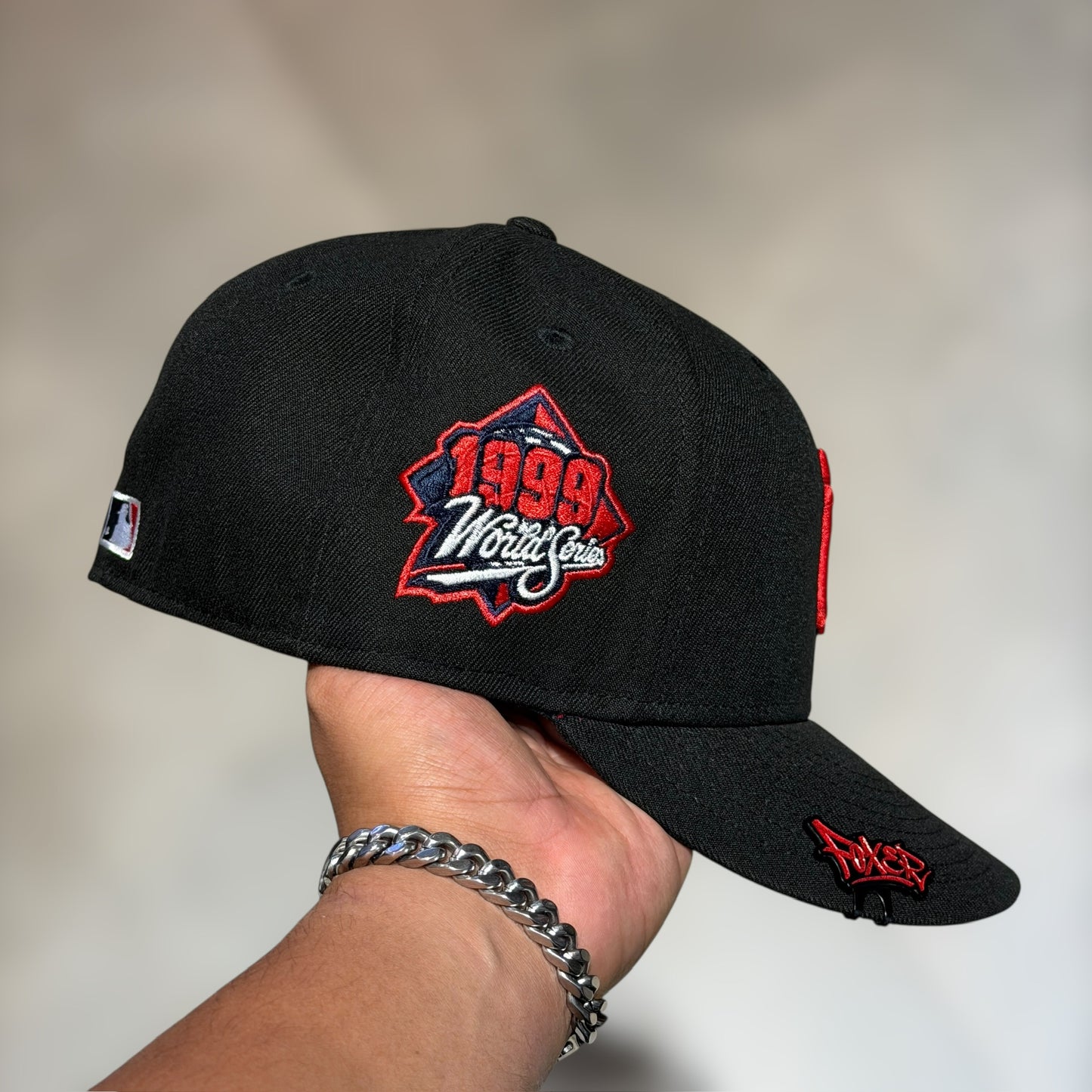 59FIFTY NY YANKEES BLACK/RED WS 1999