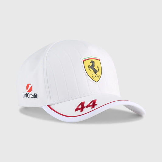 FERRARI LEWIS HAMILTON WHITE 44